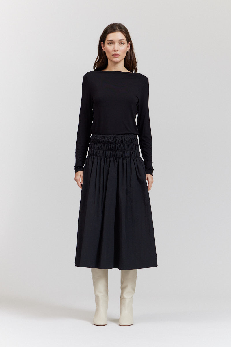 Boat Neck Modal Tee