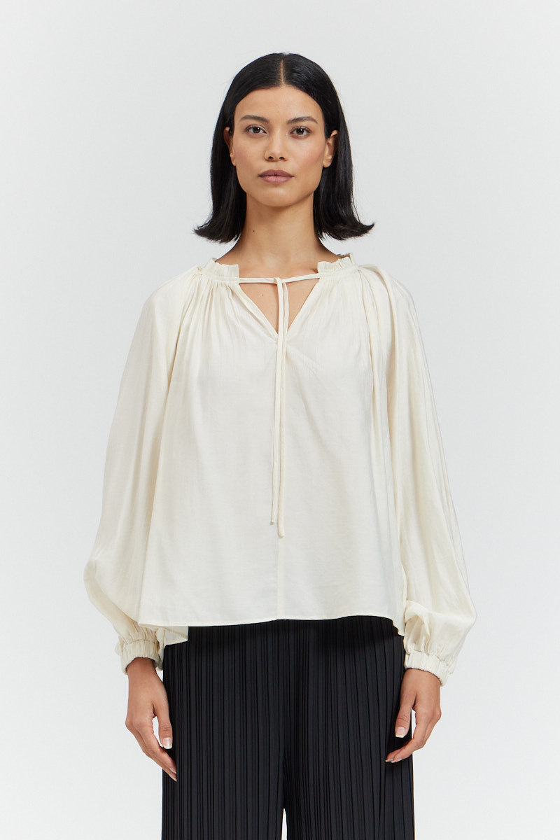 Pleated Blouse