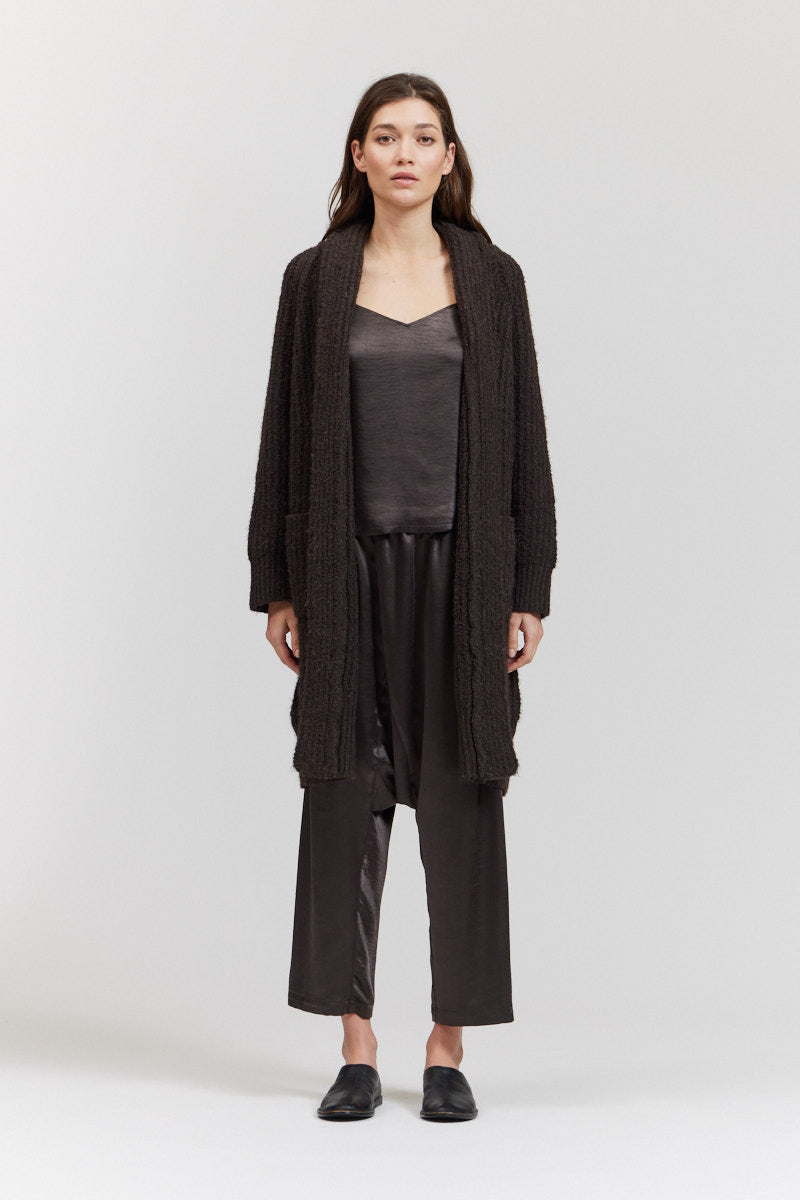 Drop Crotch Satin Pants