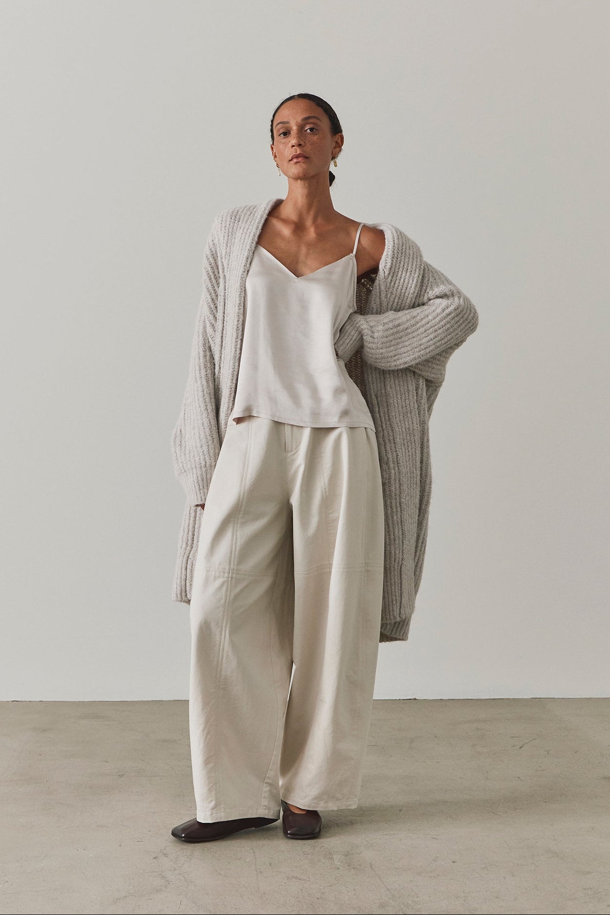Long Shawl Collar Cardigan