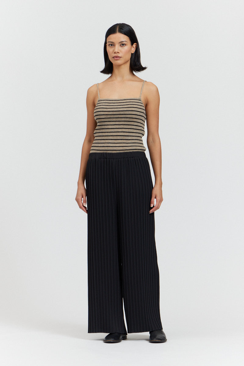 Pleated Pants