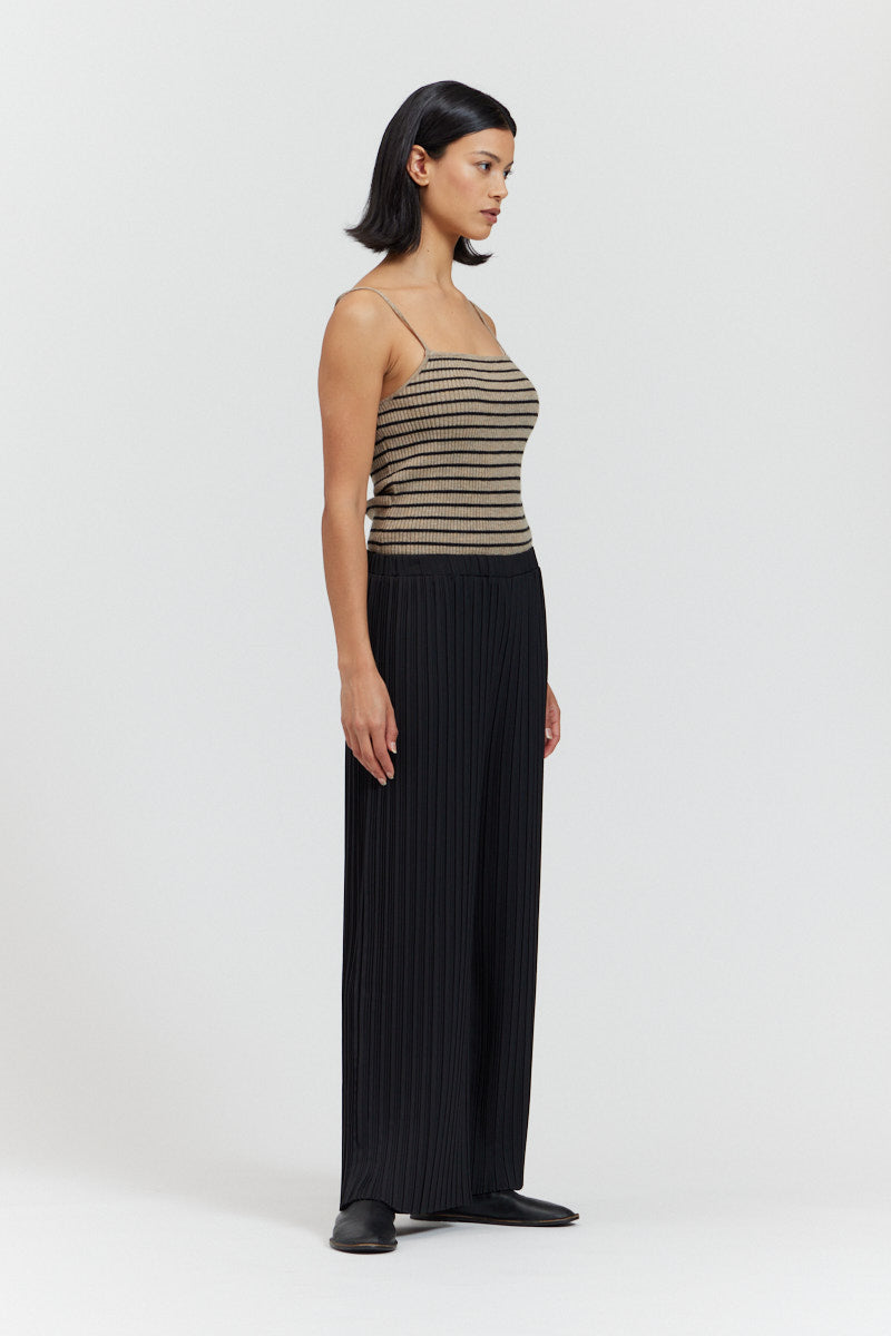 Pleated Pants