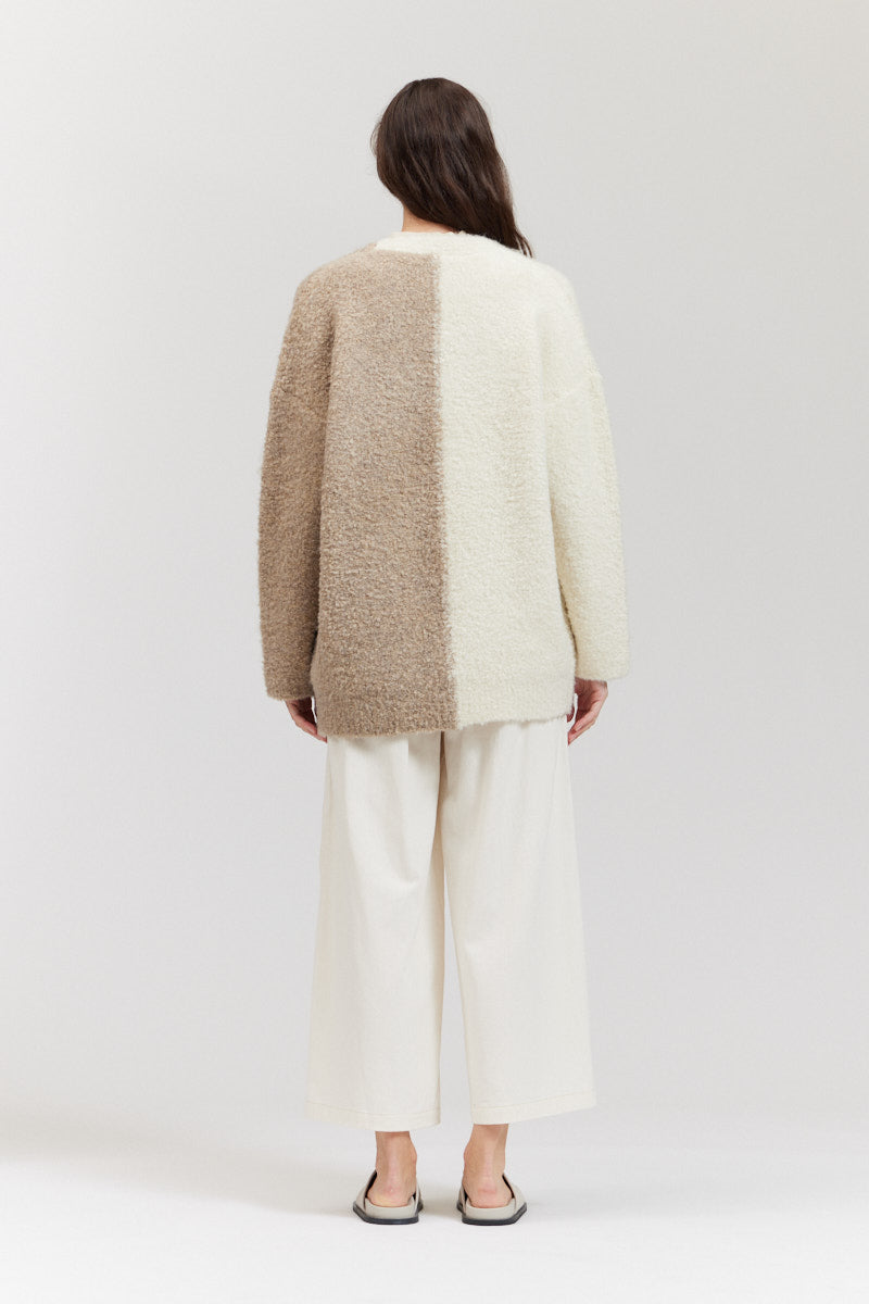 Half And Half Cardigan