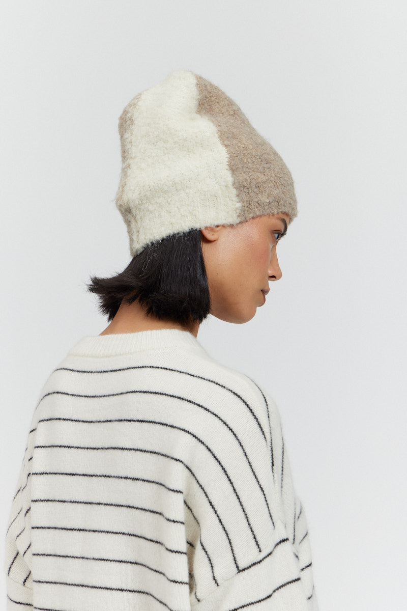 Color Block Beanie