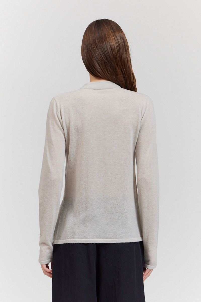 Side Slit Detail Knit Top