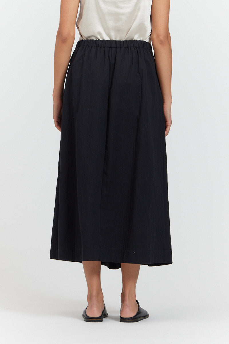 Pleated Midi Skirt