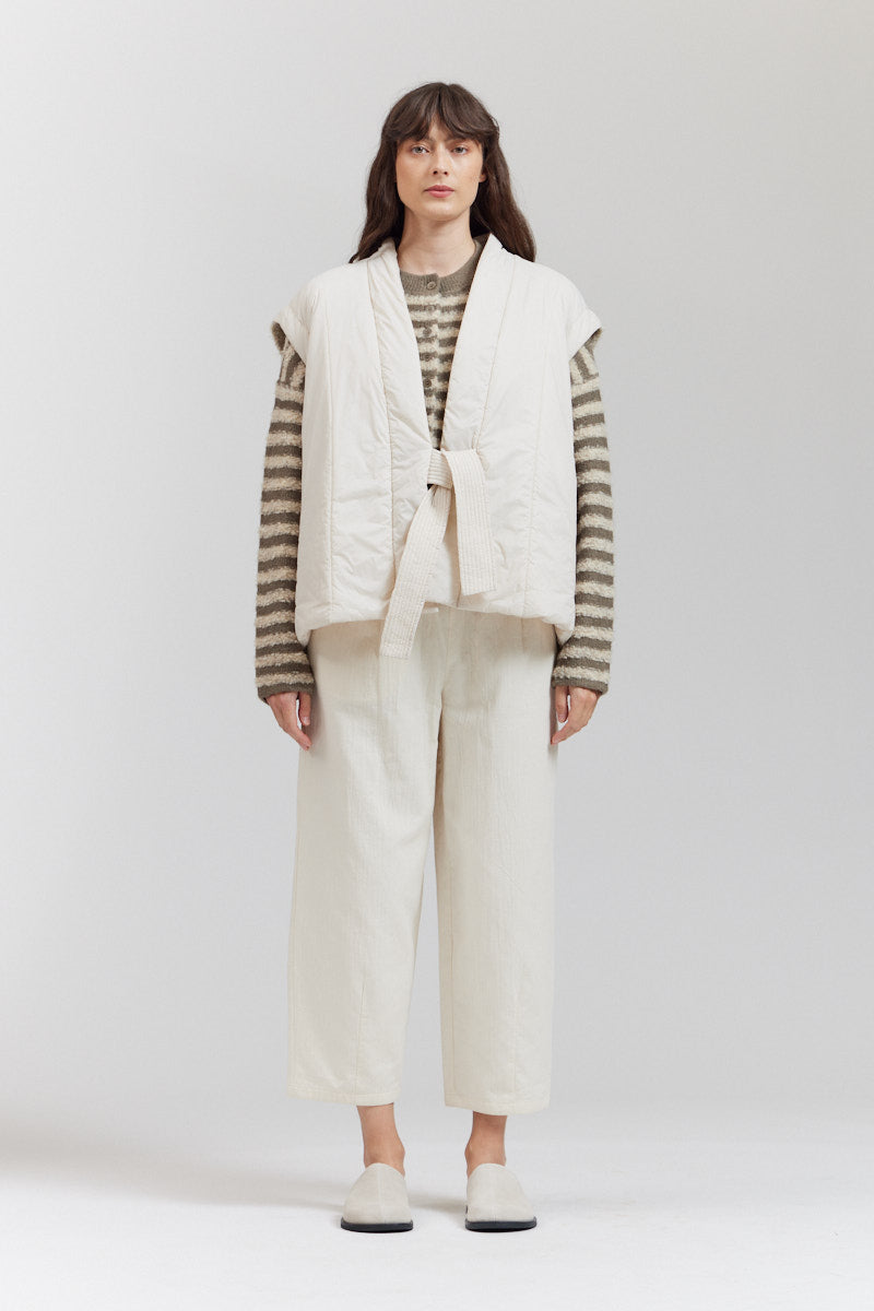 Padded Knit Vest