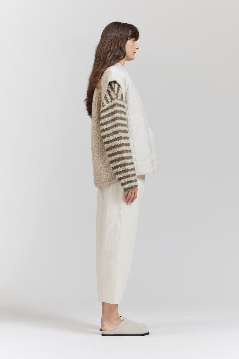 Padded Knit Vest