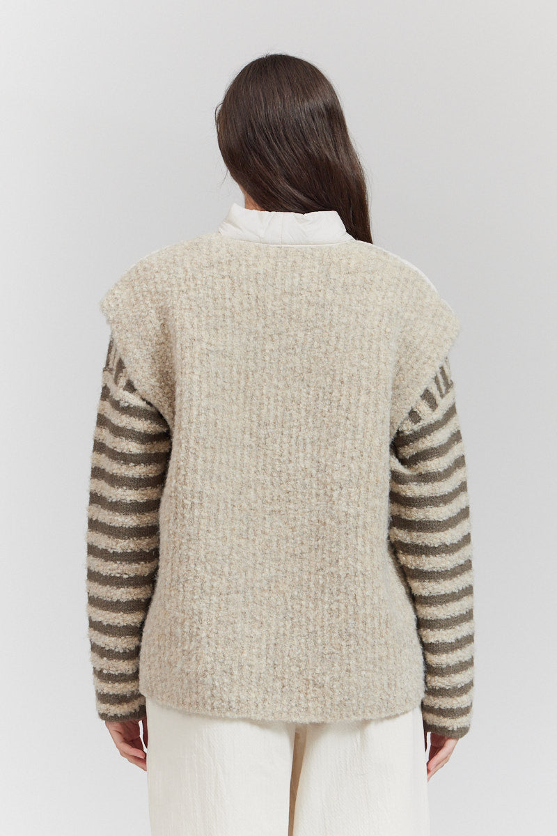 Padded Knit Vest
