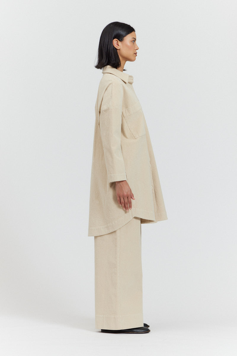 Longline Corduroy Jacket