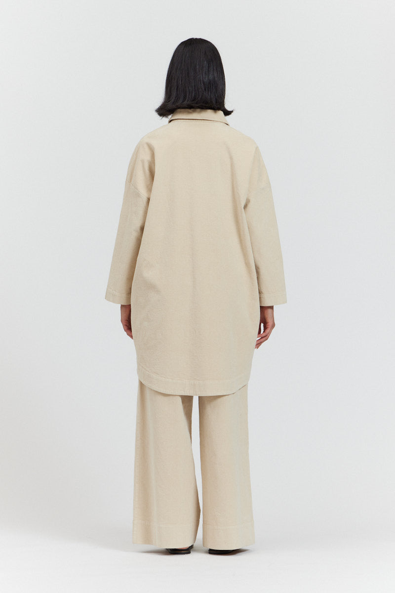 Longline Corduroy Jacket