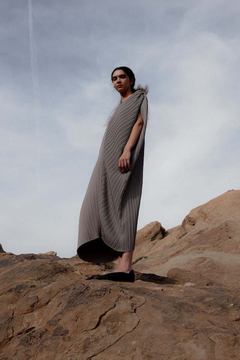 Pleated Dress