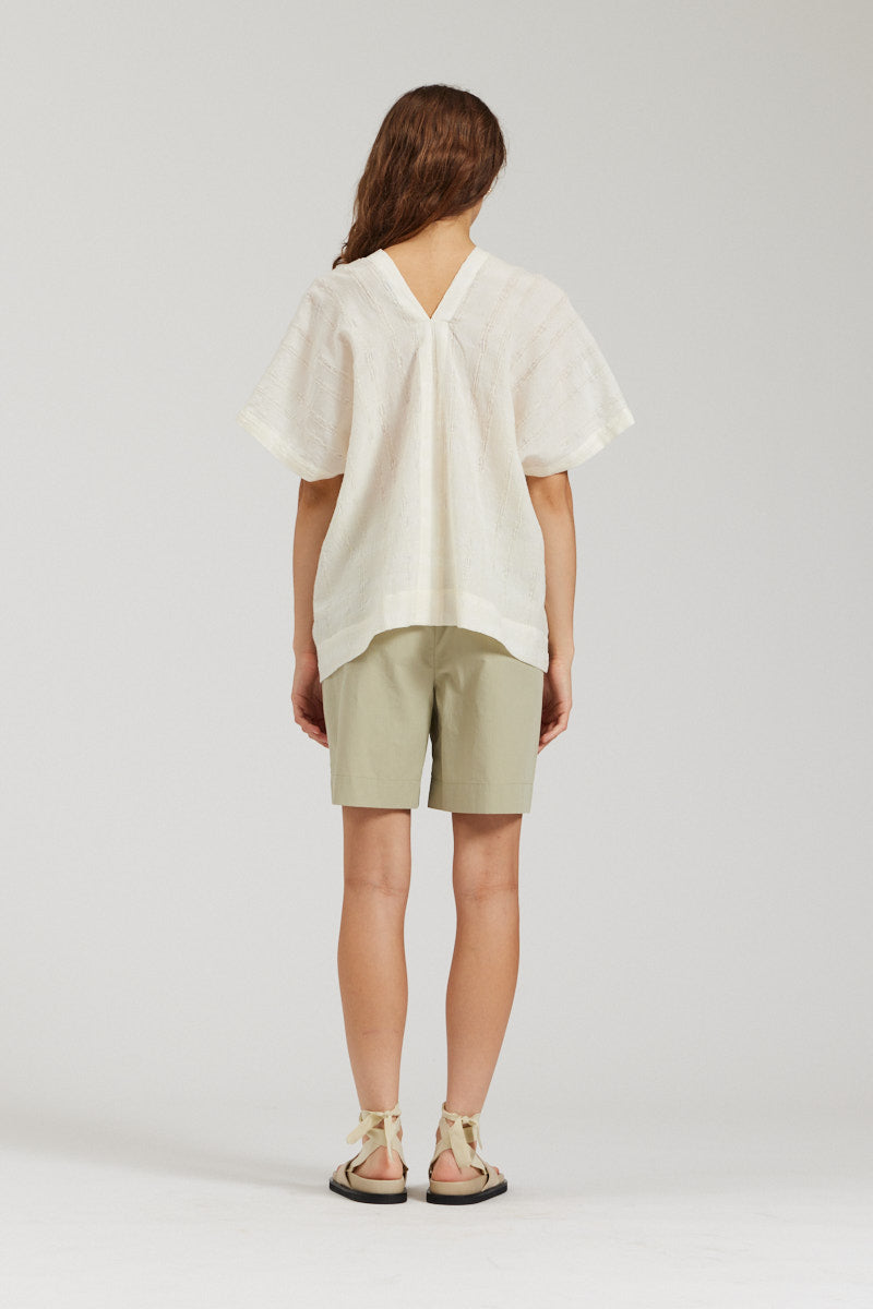 Boxy Textured Blouse