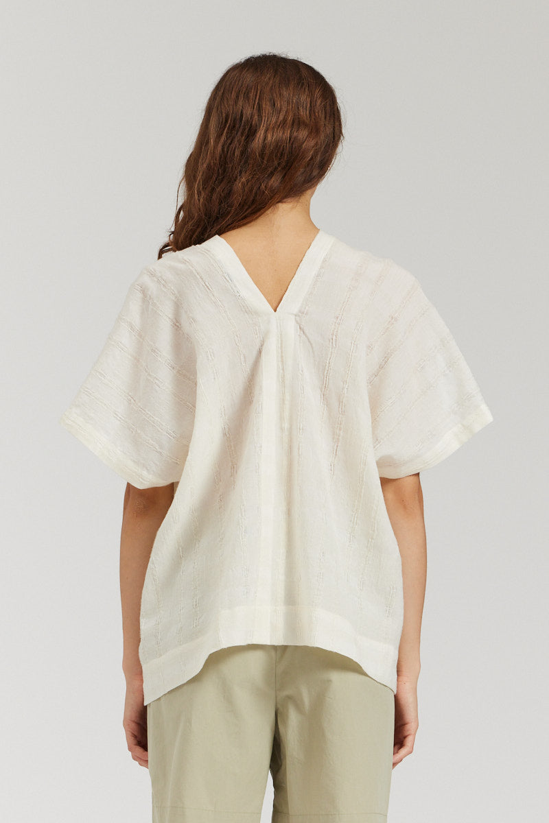 Boxy Textured Blouse
