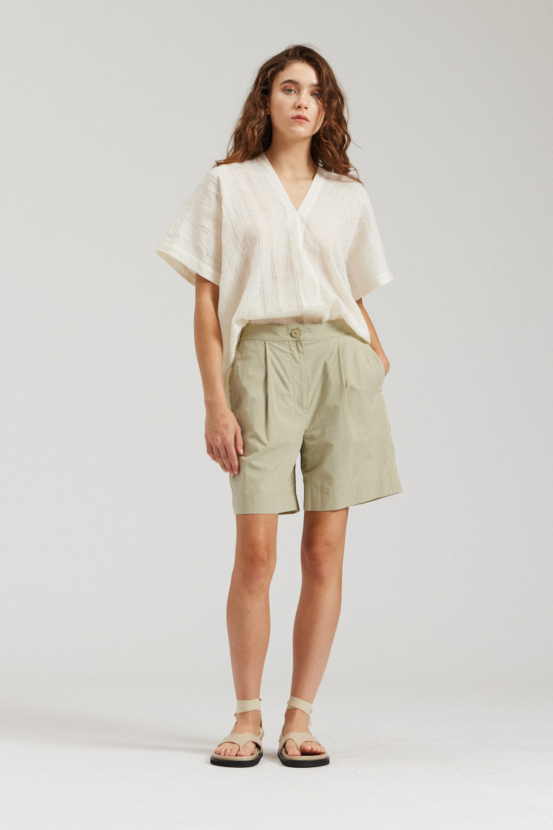 Boxy Textured Blouse