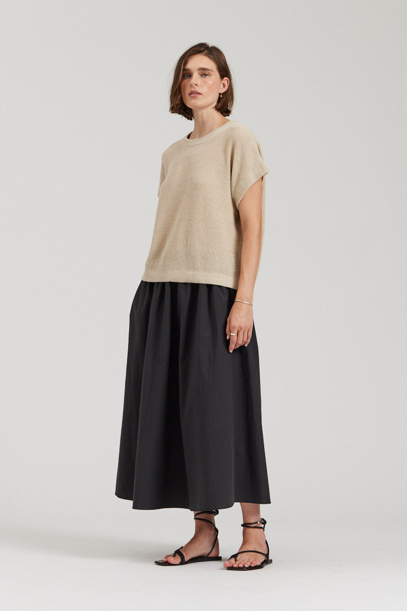 Cotton Poplin Skirt
