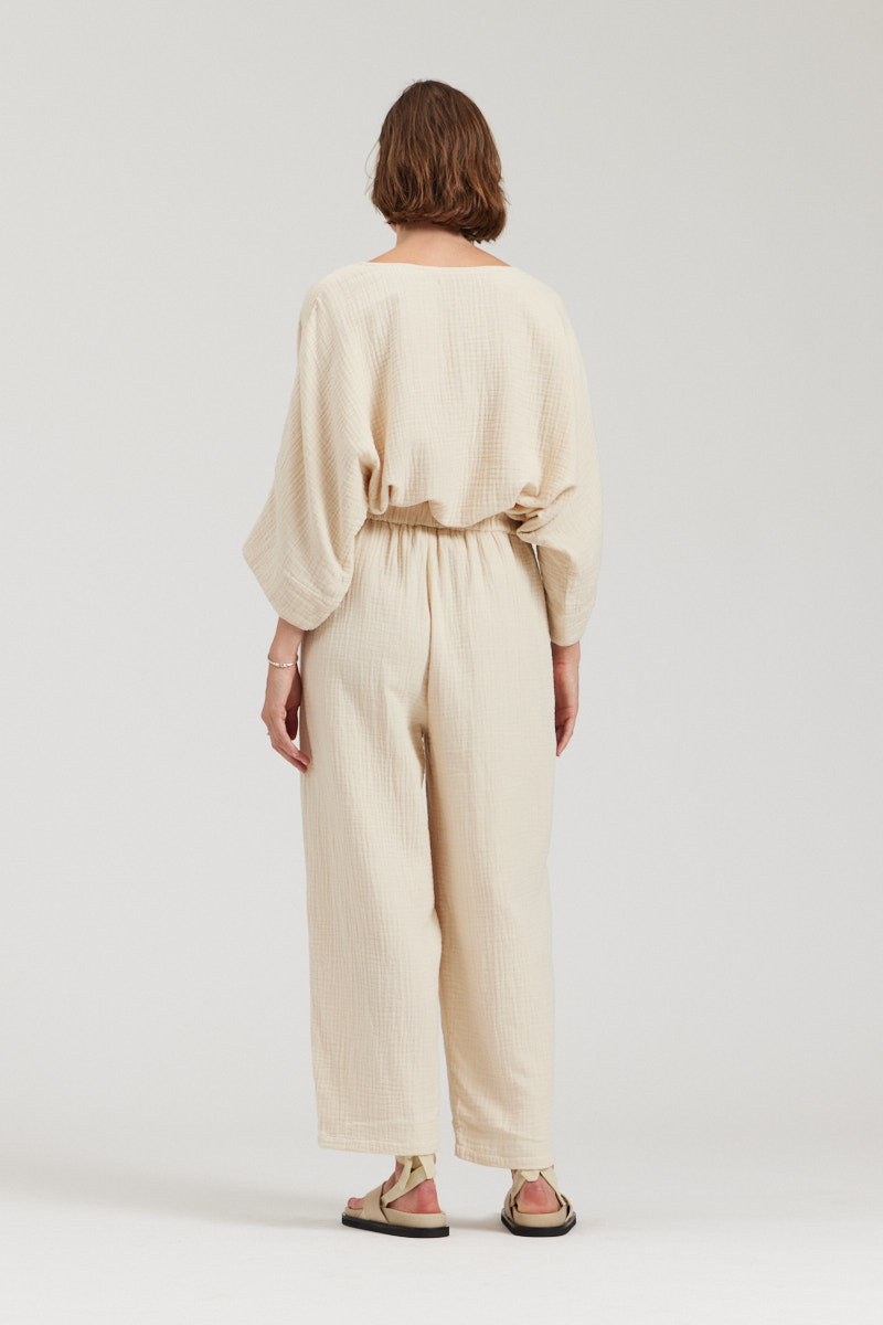 Cotton Gauze Pants