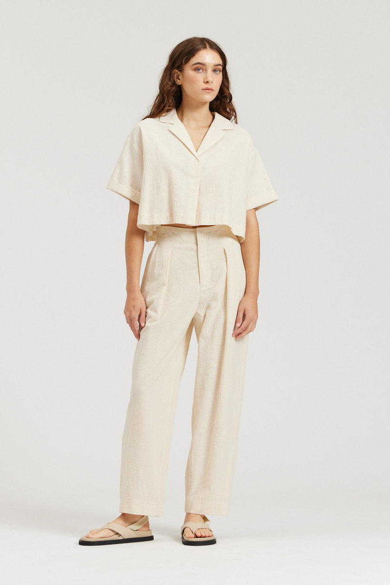 Cotton Linen Trouser