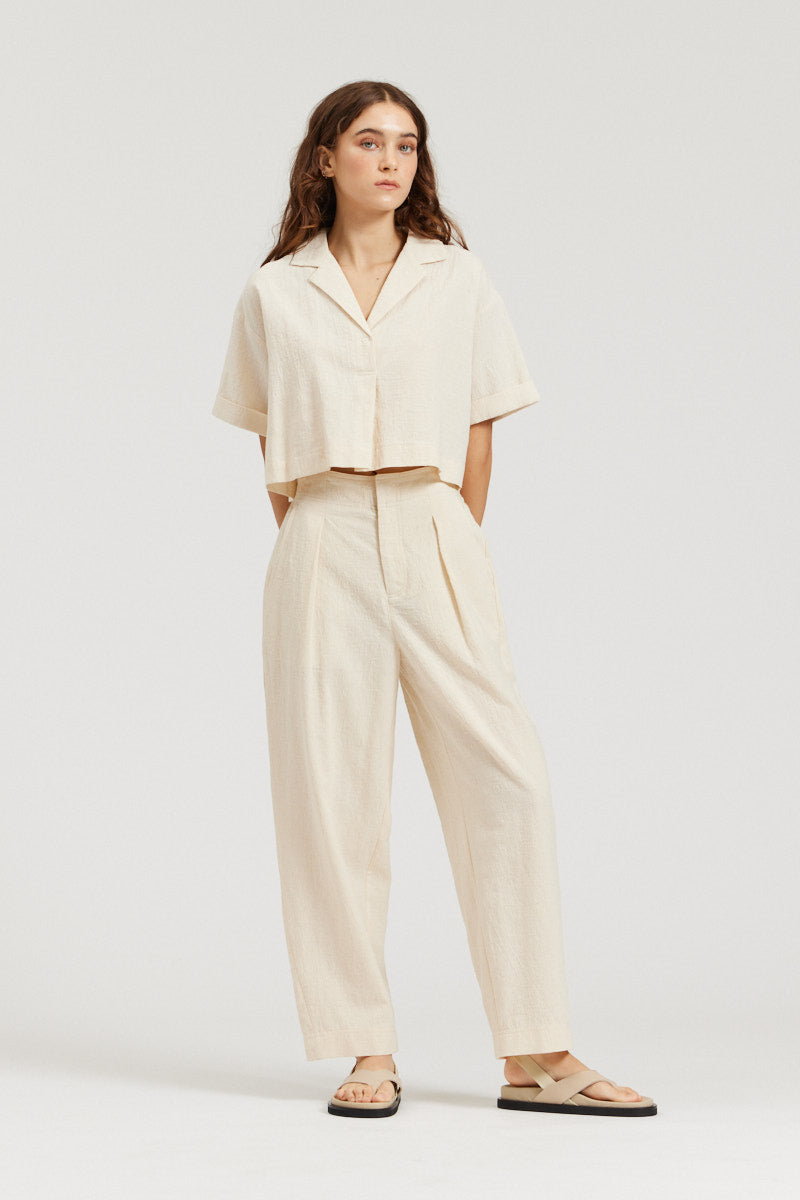 Cotton Linen Trouser