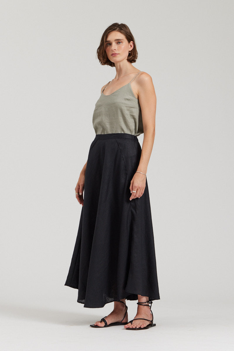 Linen Skirt