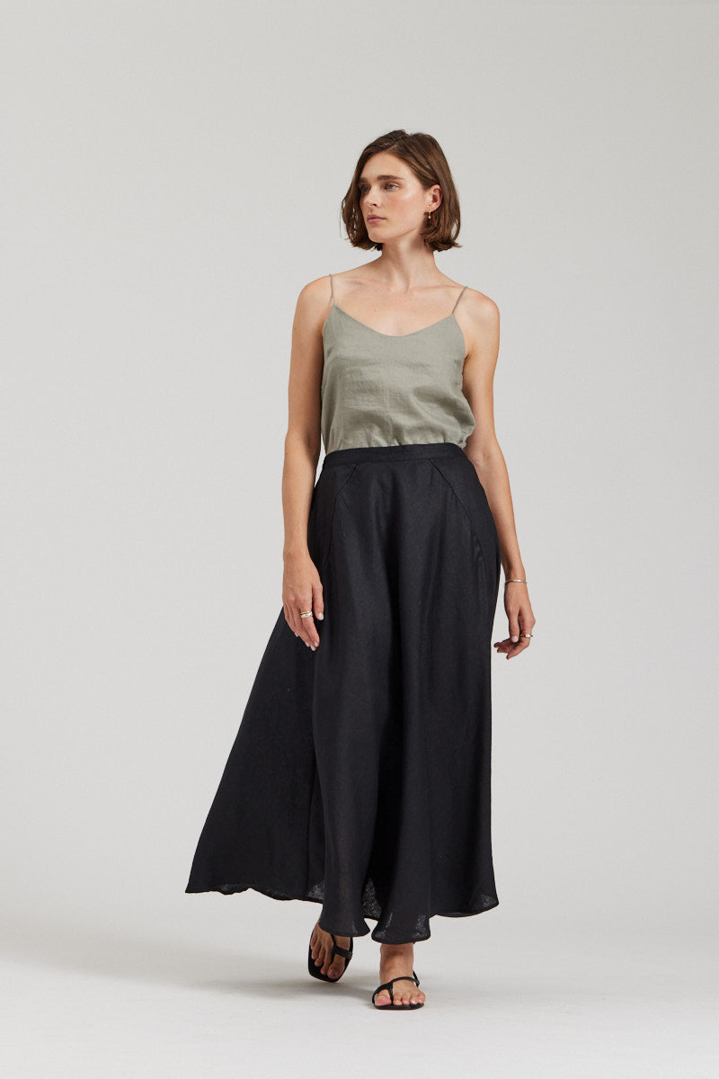 Linen Skirt