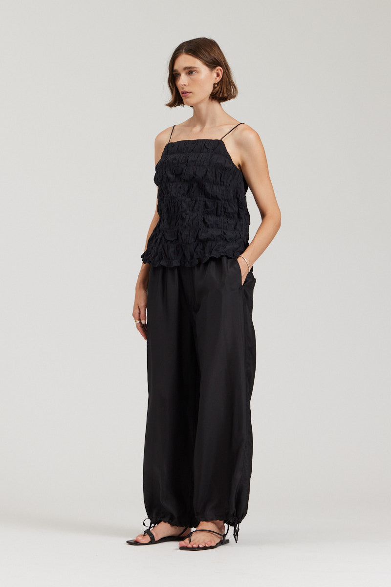 Textured Cotton Tank