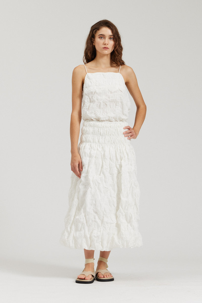 Textured Cotton Tank