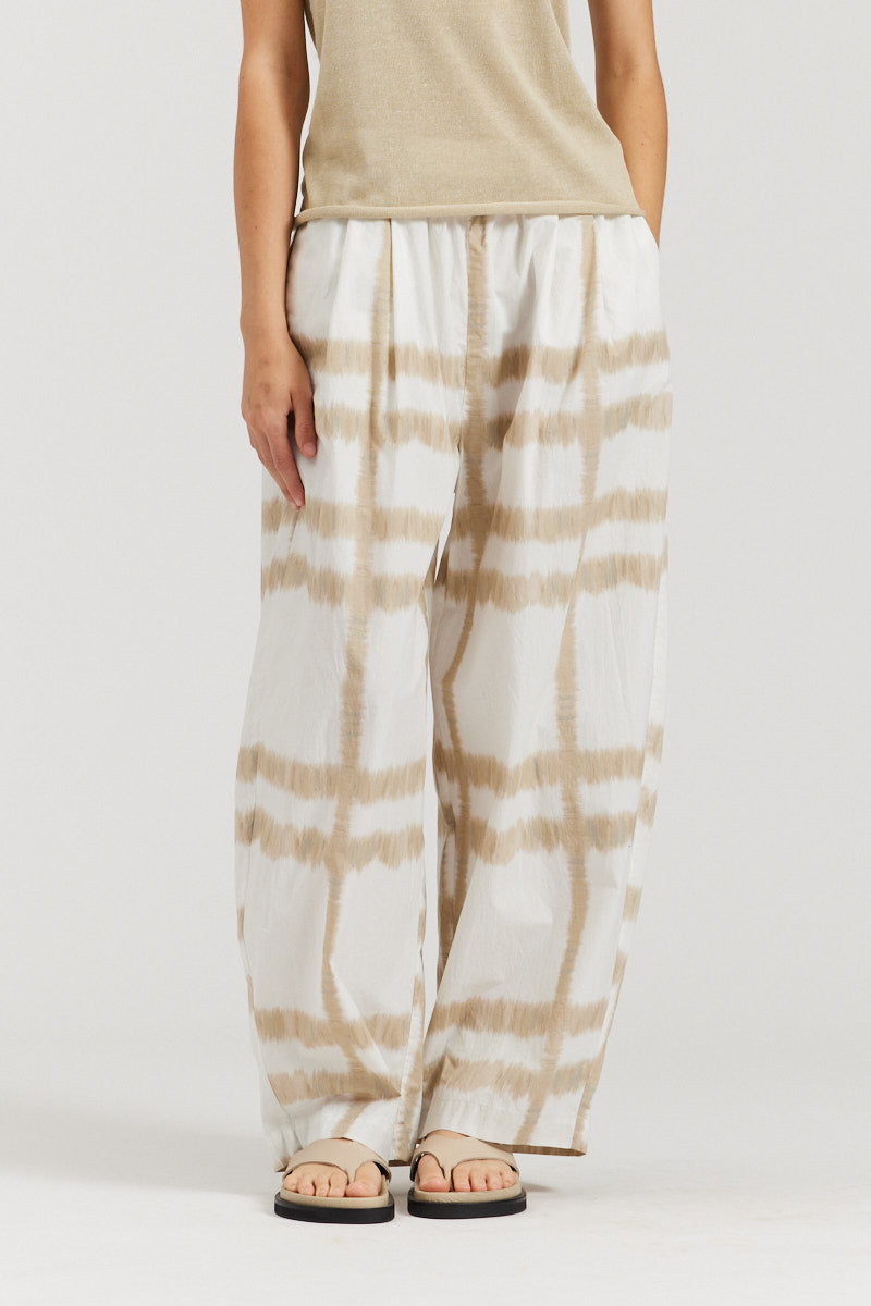 Cotton Print Pants