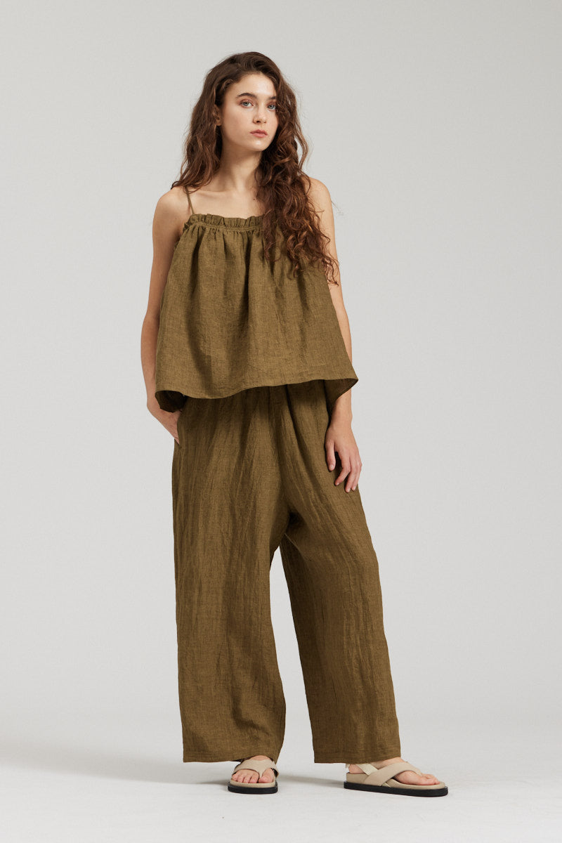 Loose Linen Pants