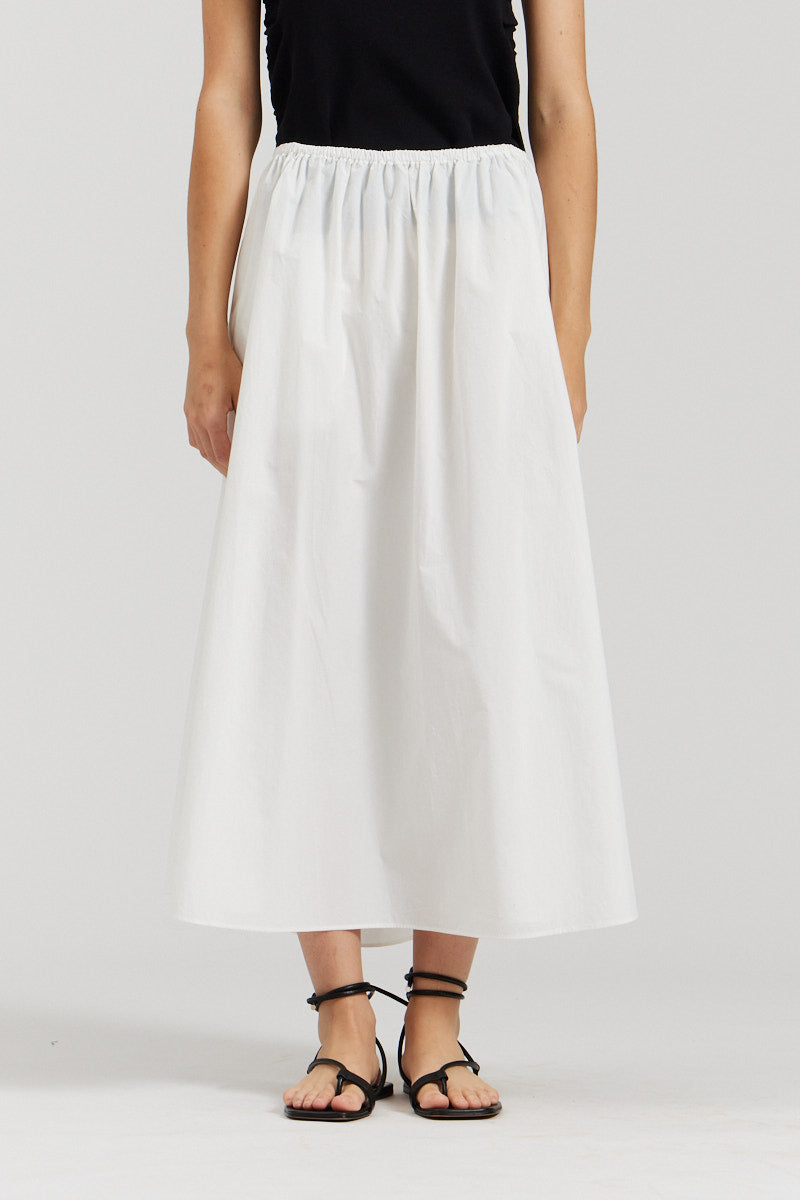 Cotton Poplin Skirt