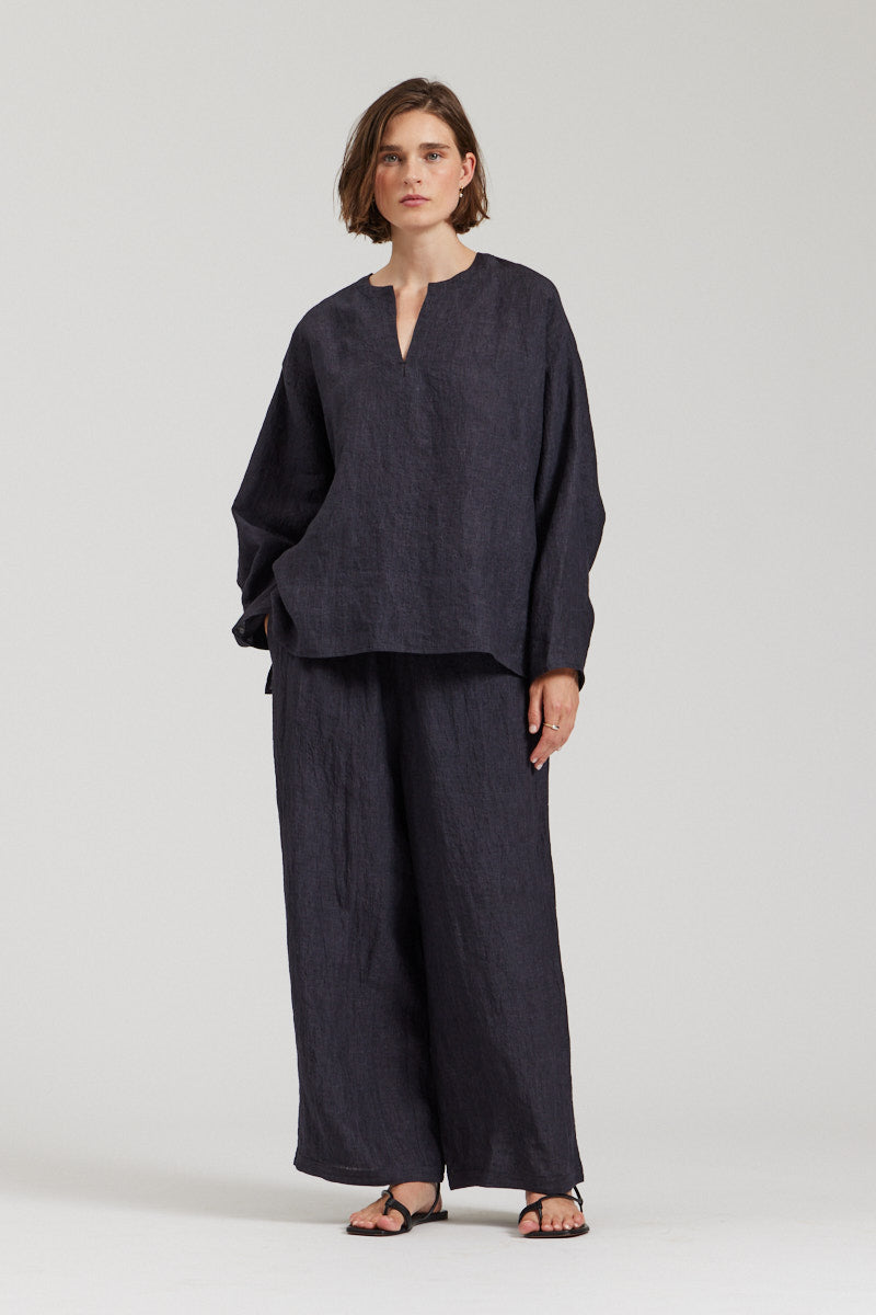 Loose Linen Top