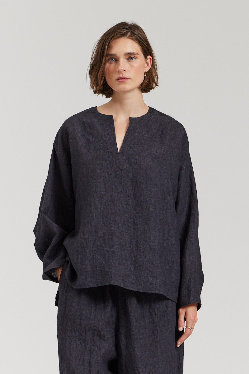 Loose Linen Top