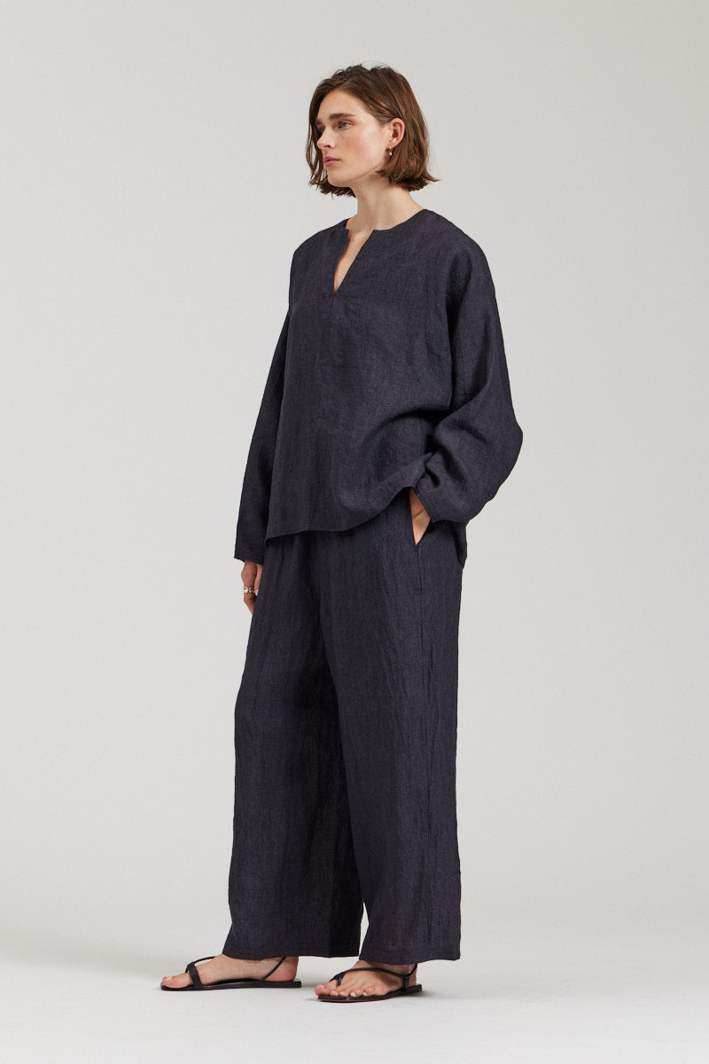 Loose Linen Top
