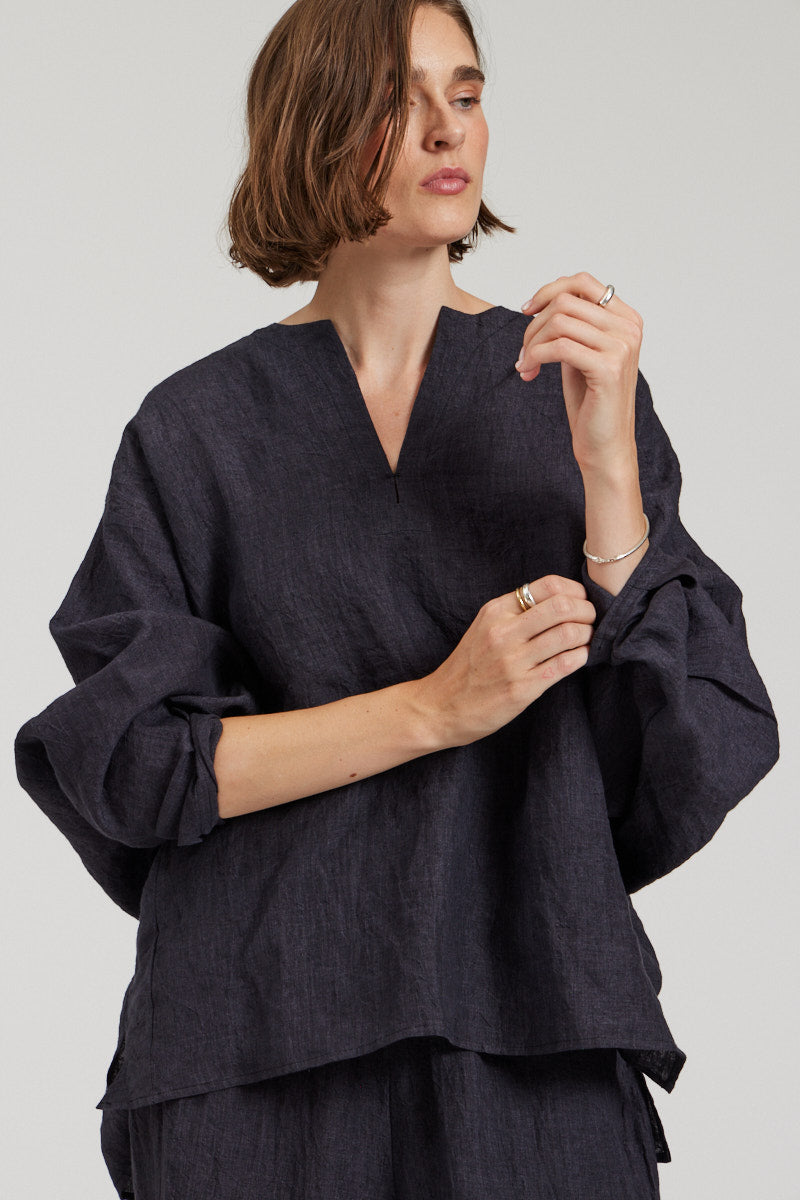 Loose Linen Top