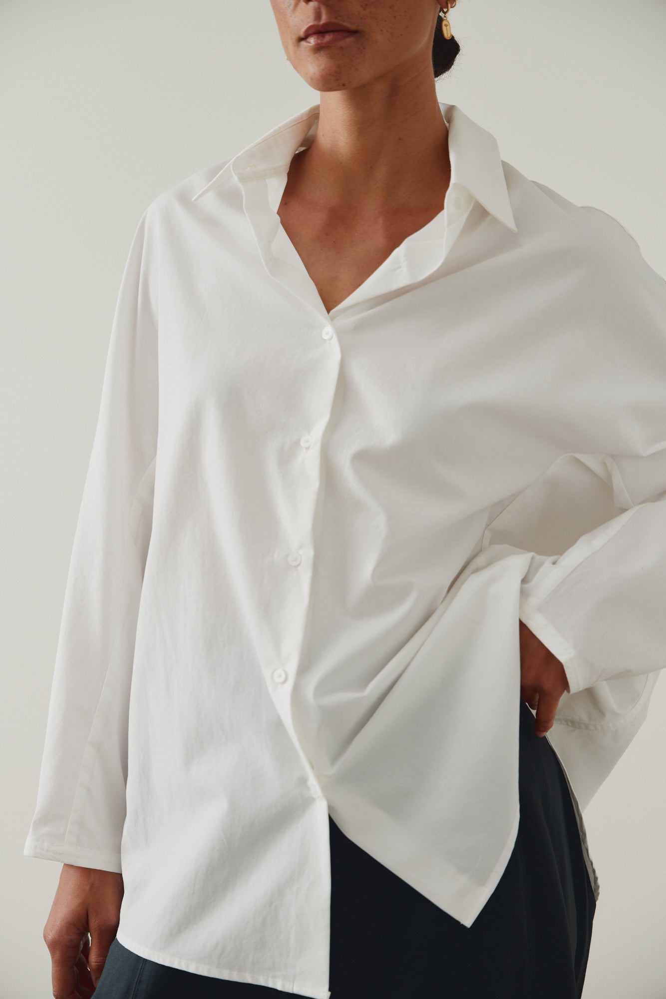 Curved Seam Shirt