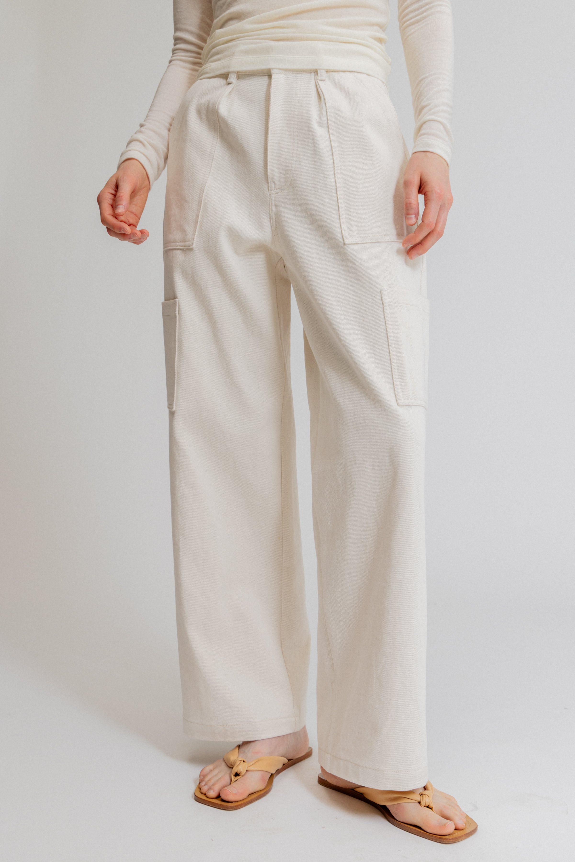 Cotton Cargo Pants