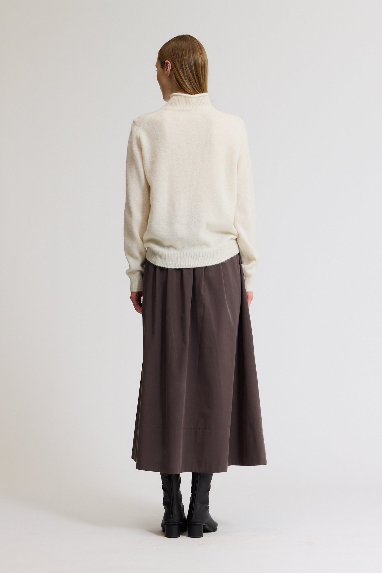 Funnel Neck Cardigan