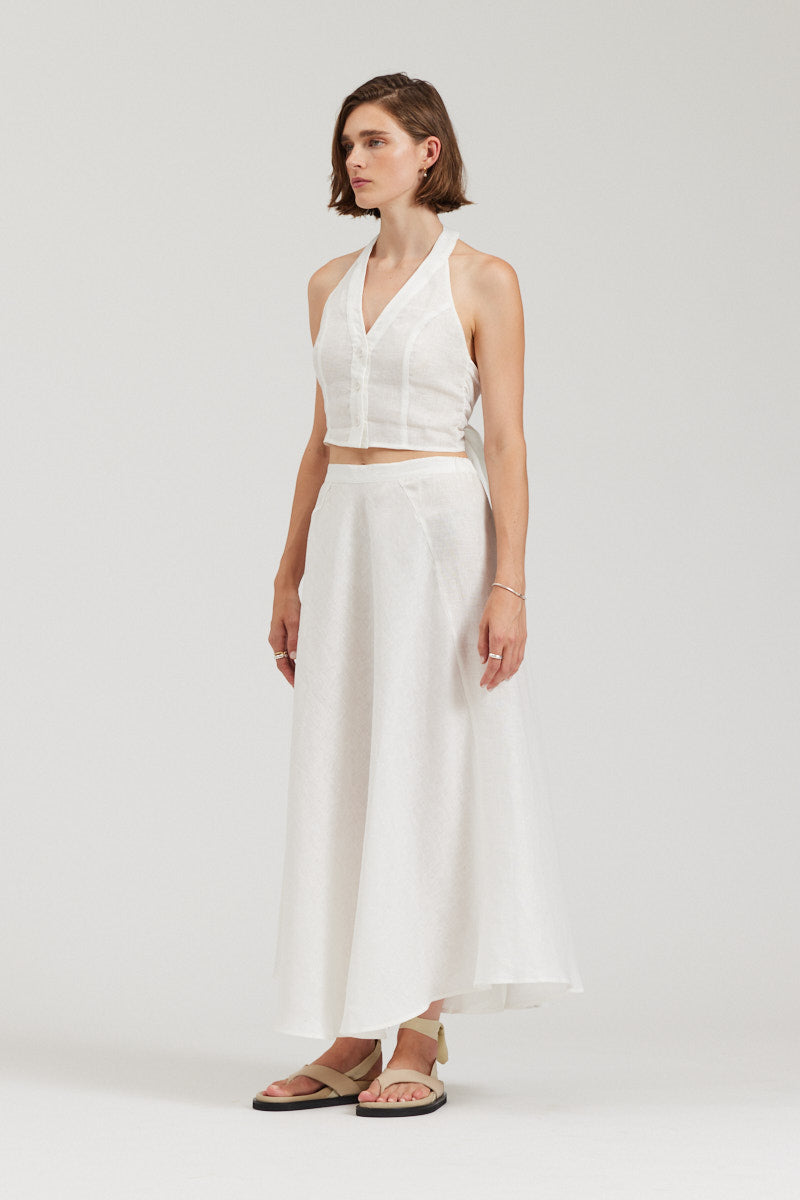Linen Skirt