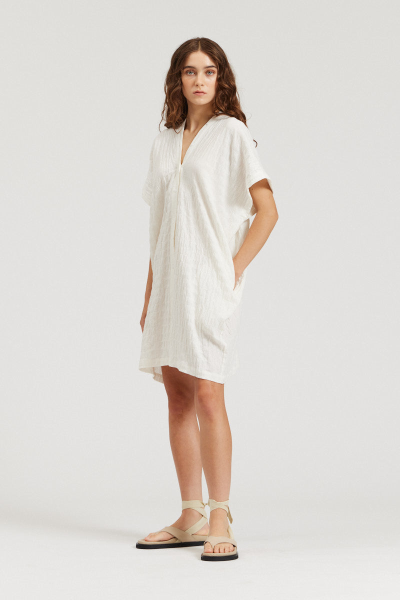 Button Down Boxy Dress