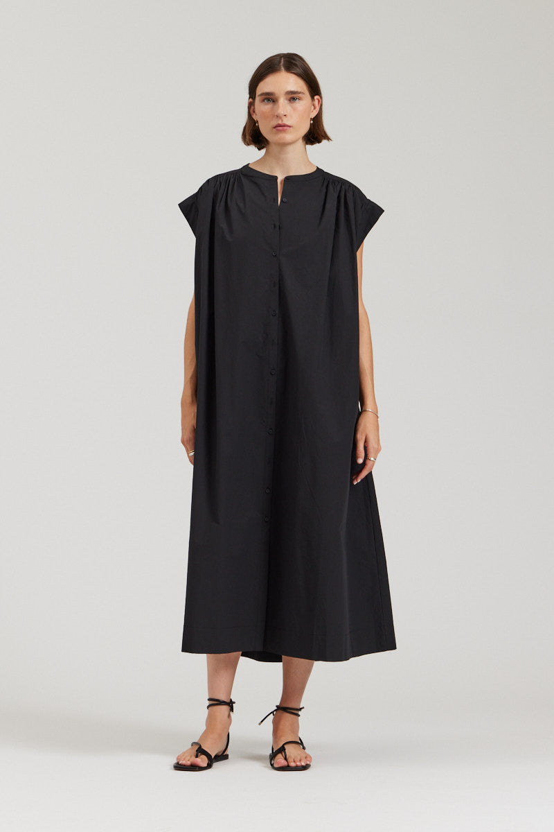 Button Down Poplin Dress
