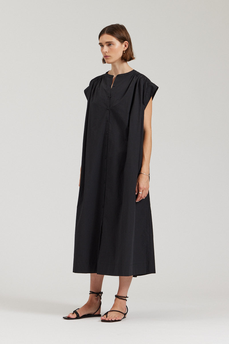 Button Down Poplin Dress