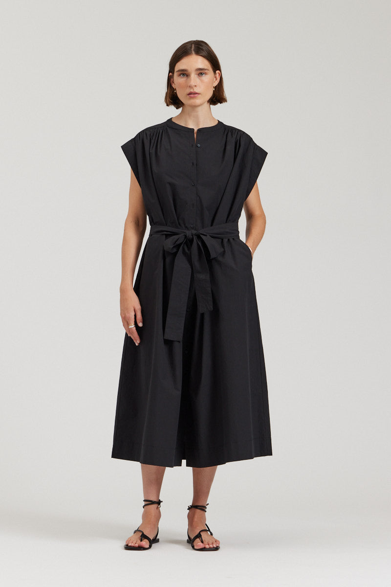 Button Down Poplin Dress