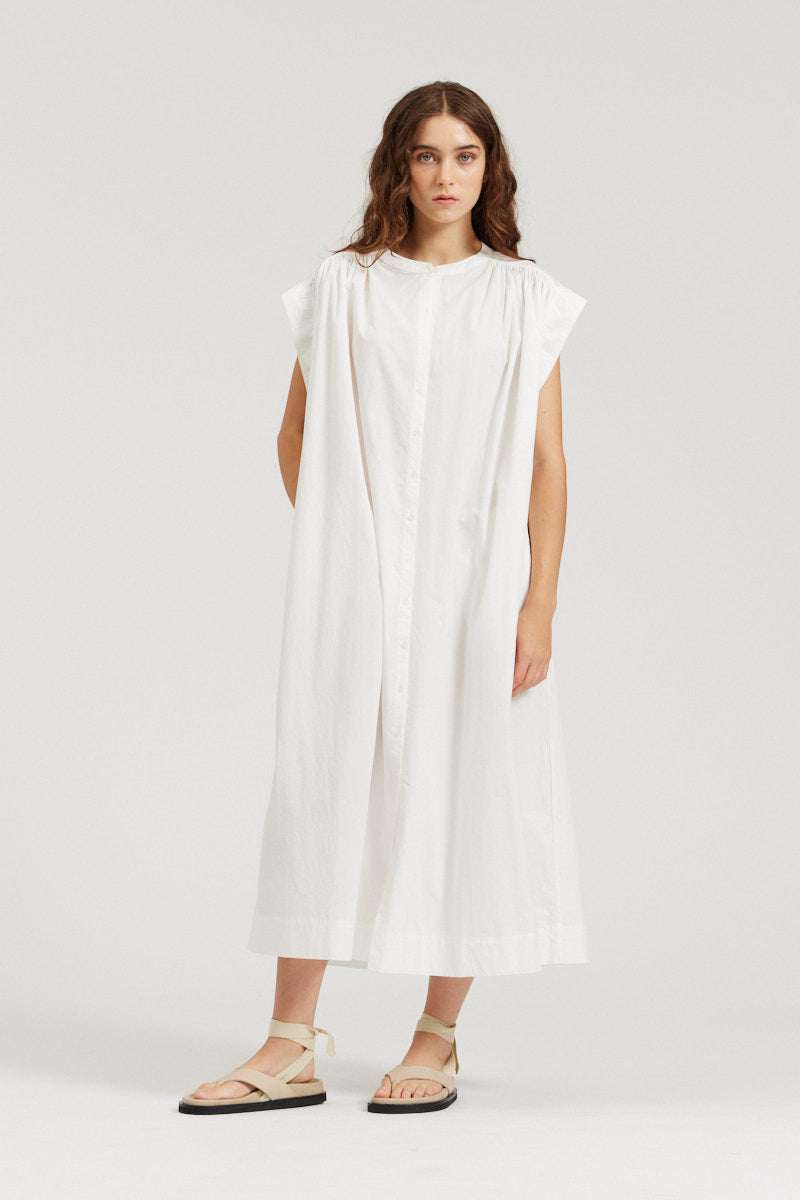 Button Down Poplin Dress