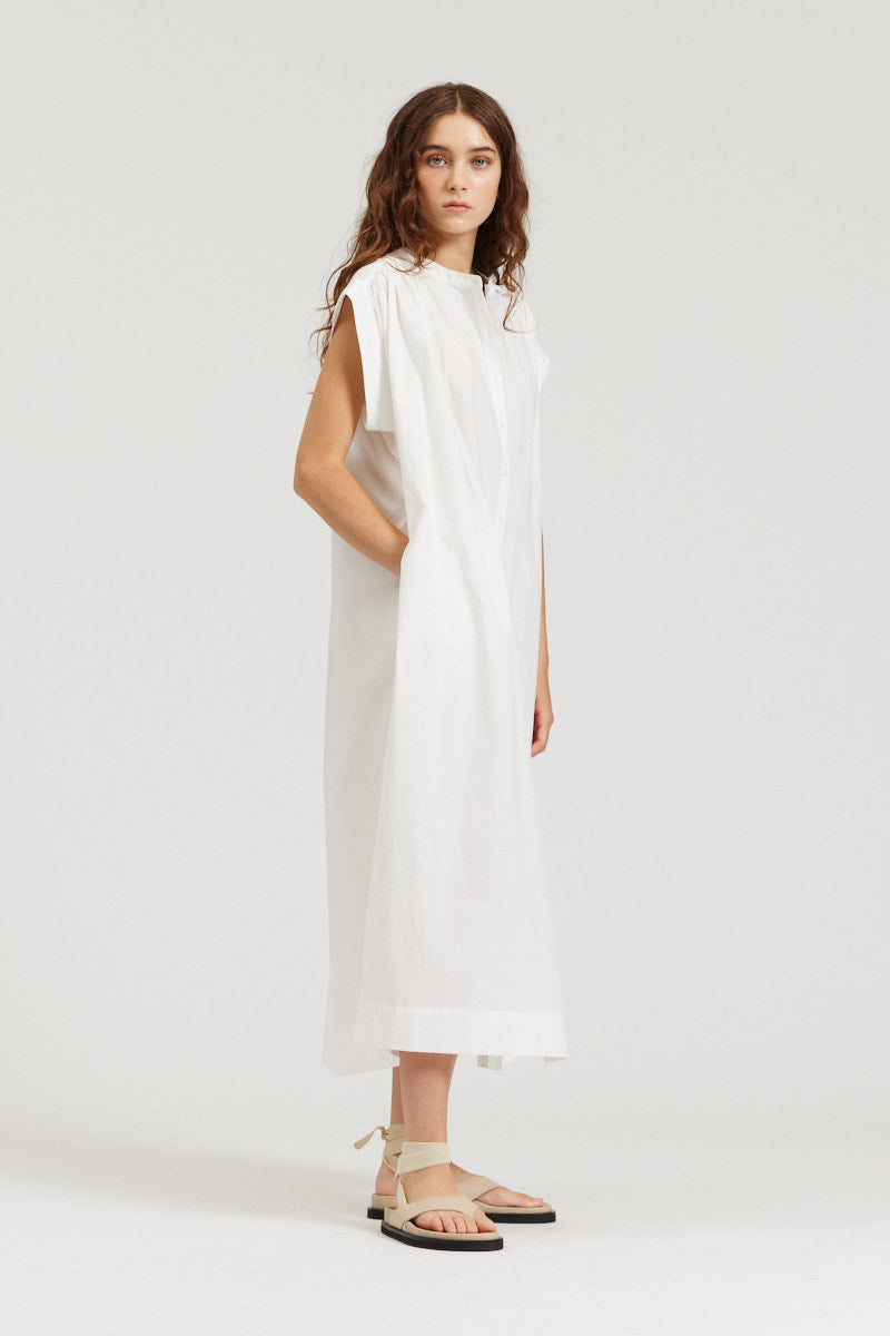 Button Down Poplin Dress