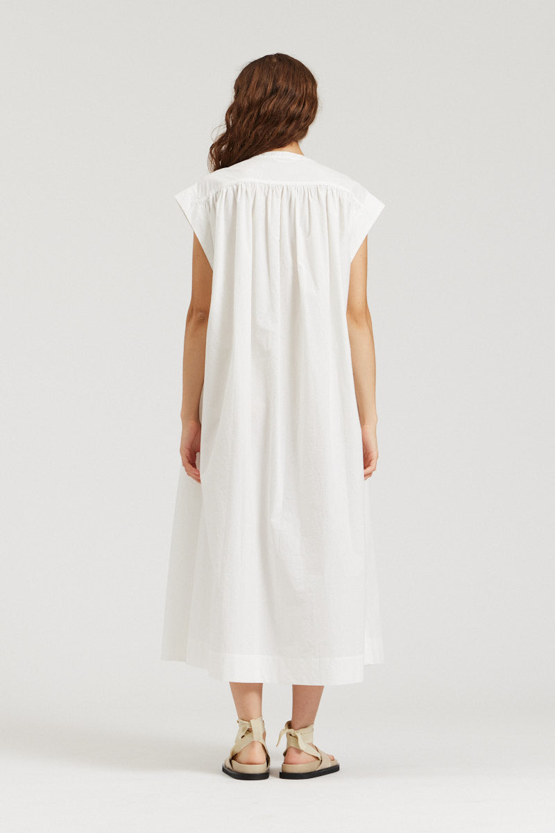 Button Down Poplin Dress