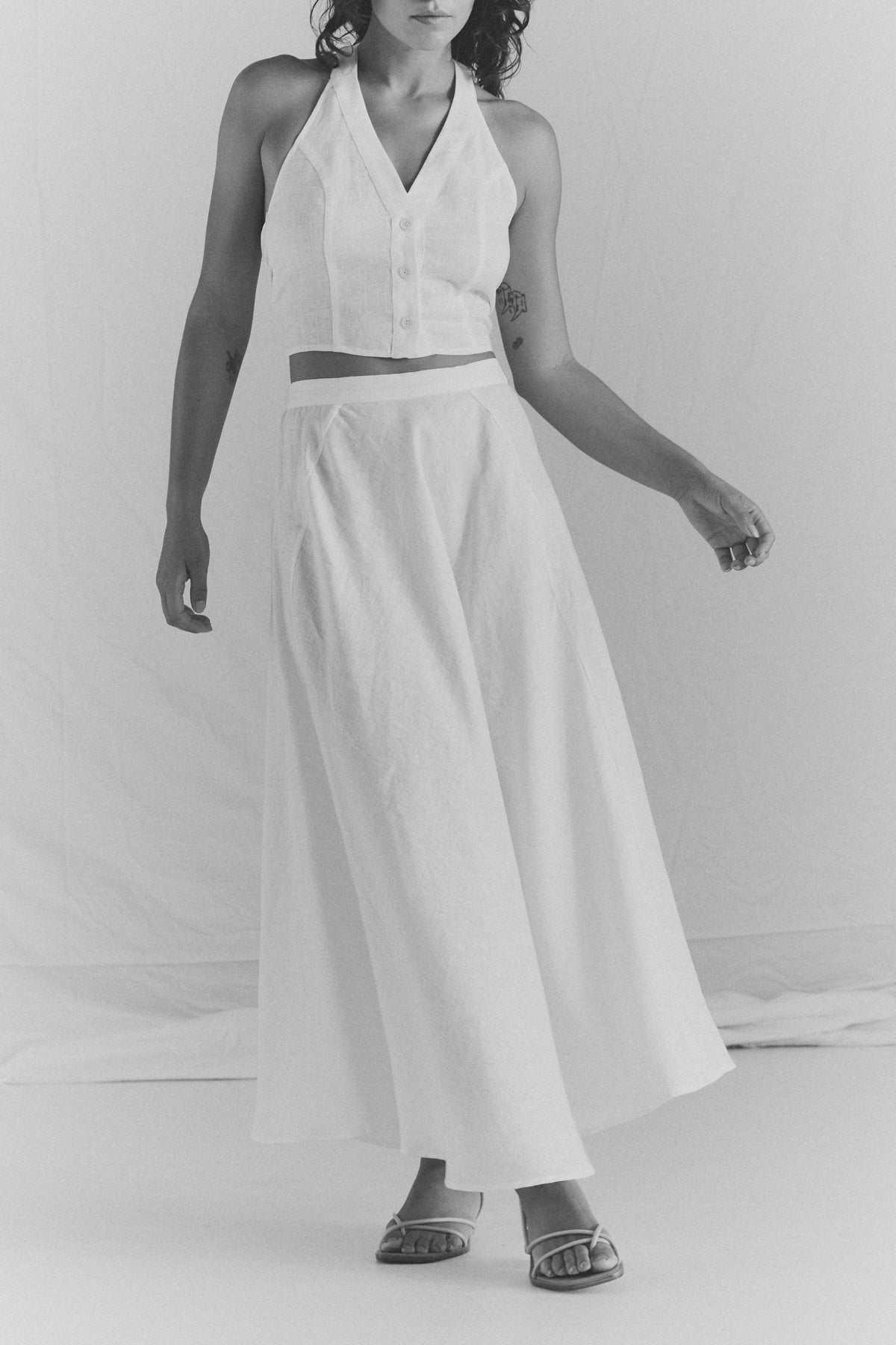 Linen Skirt