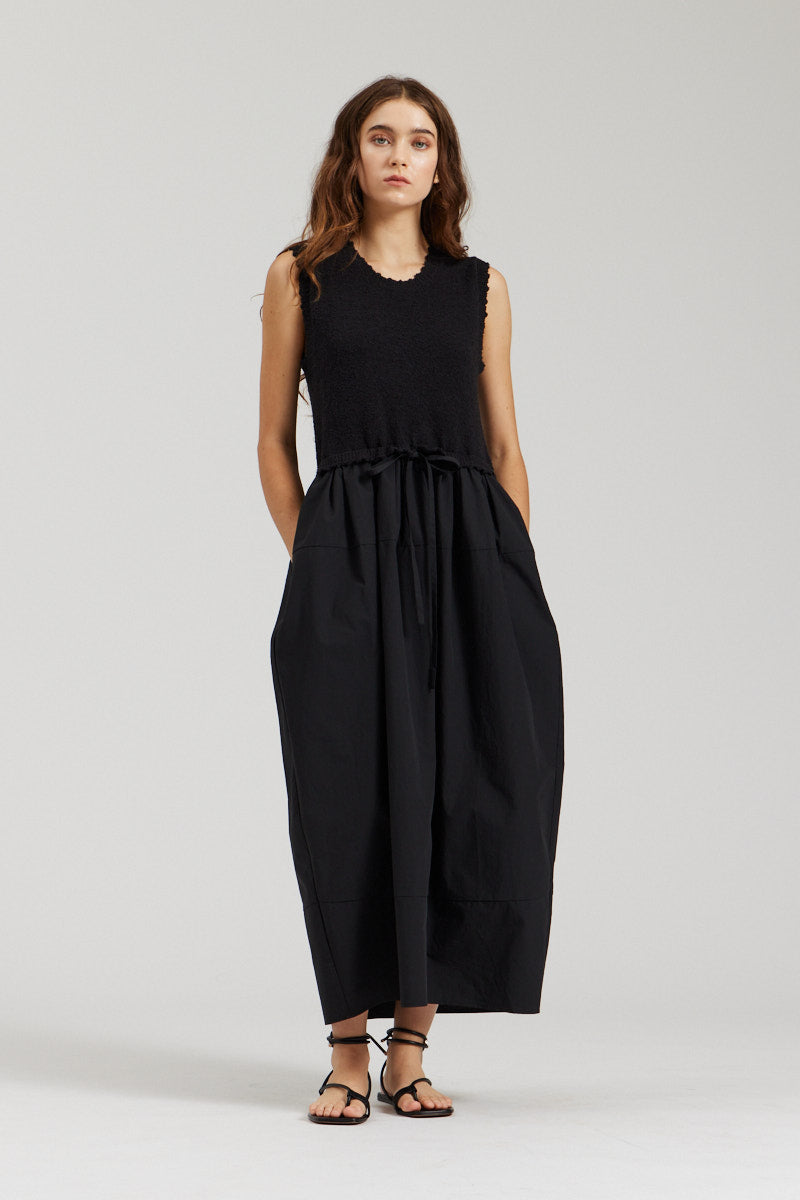 Knit Tank Bulb Dress