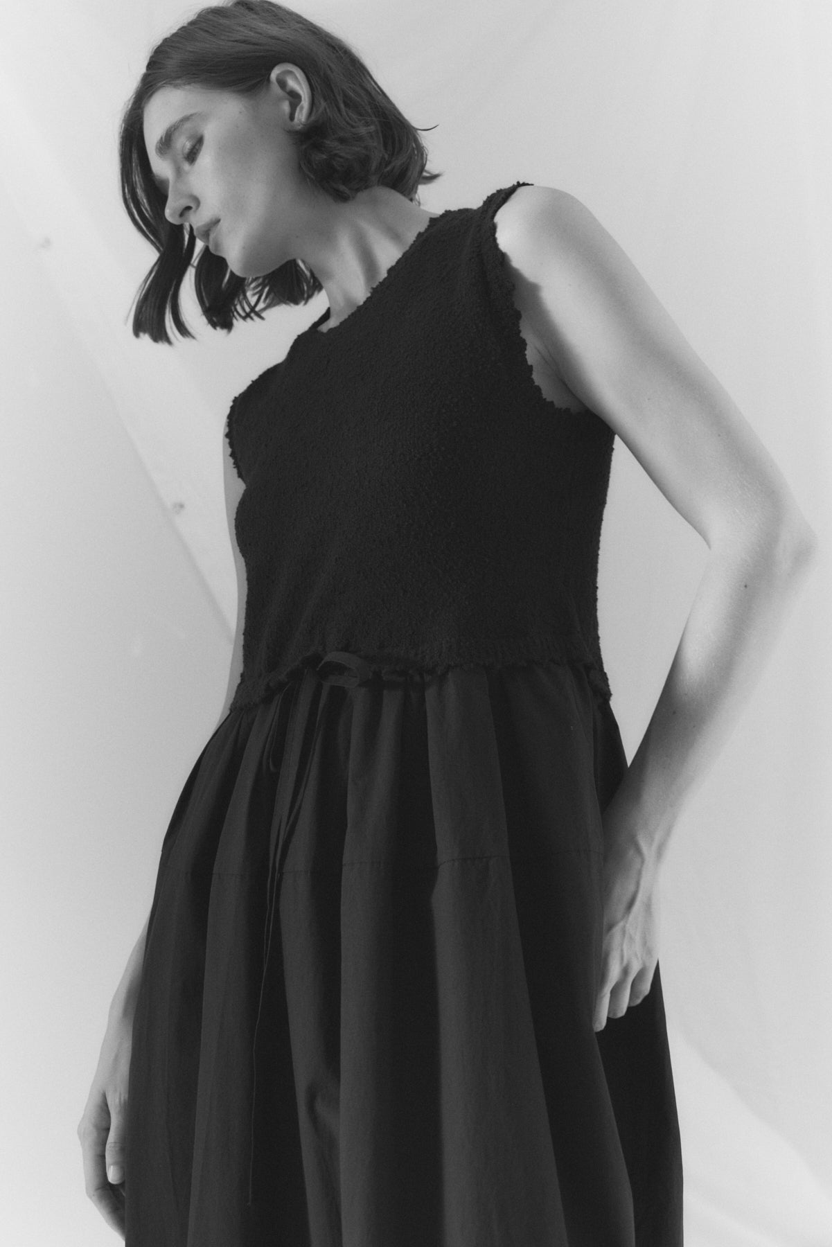 Knit Tank Bulb Dress