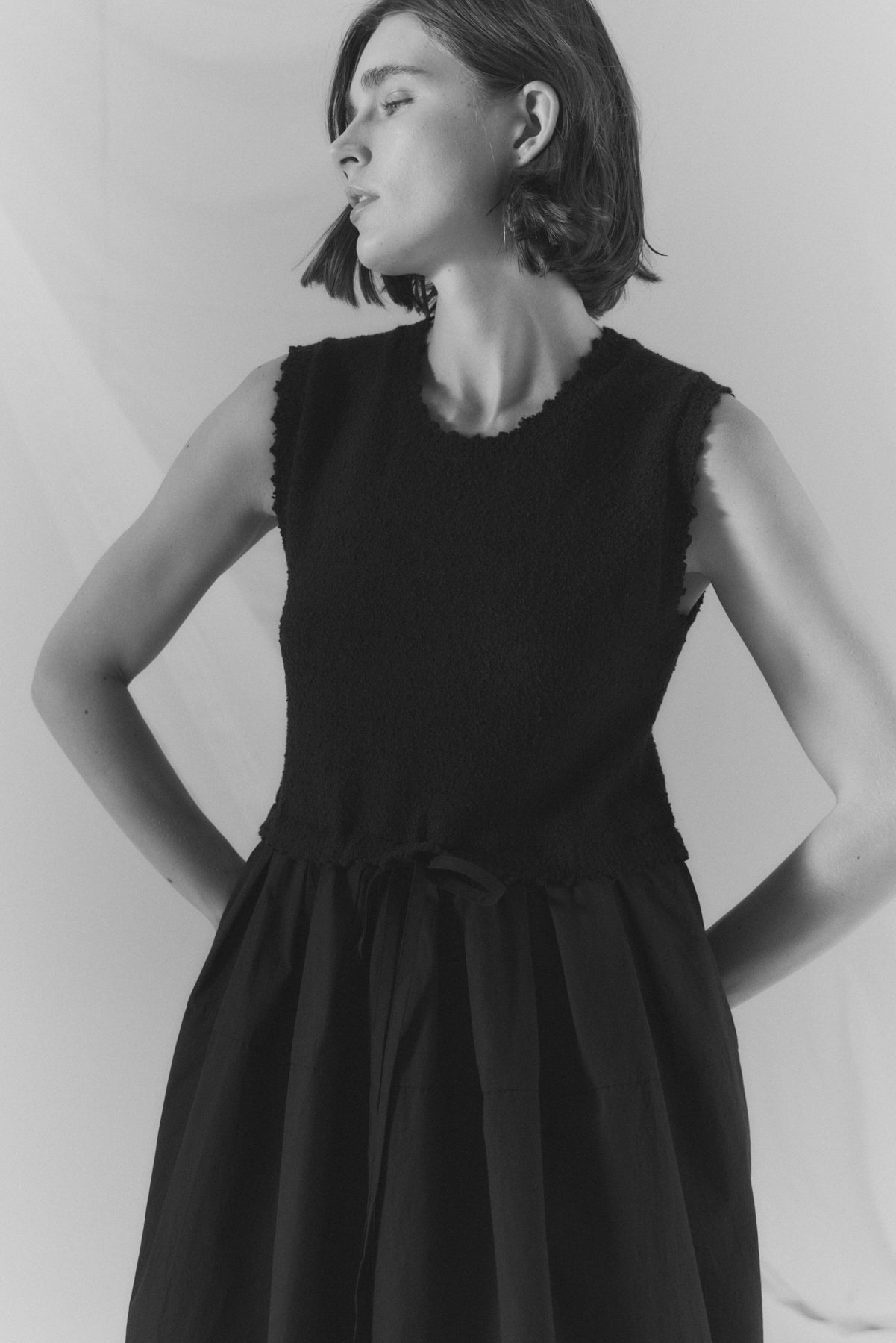 Knit Tank Bulb Dress