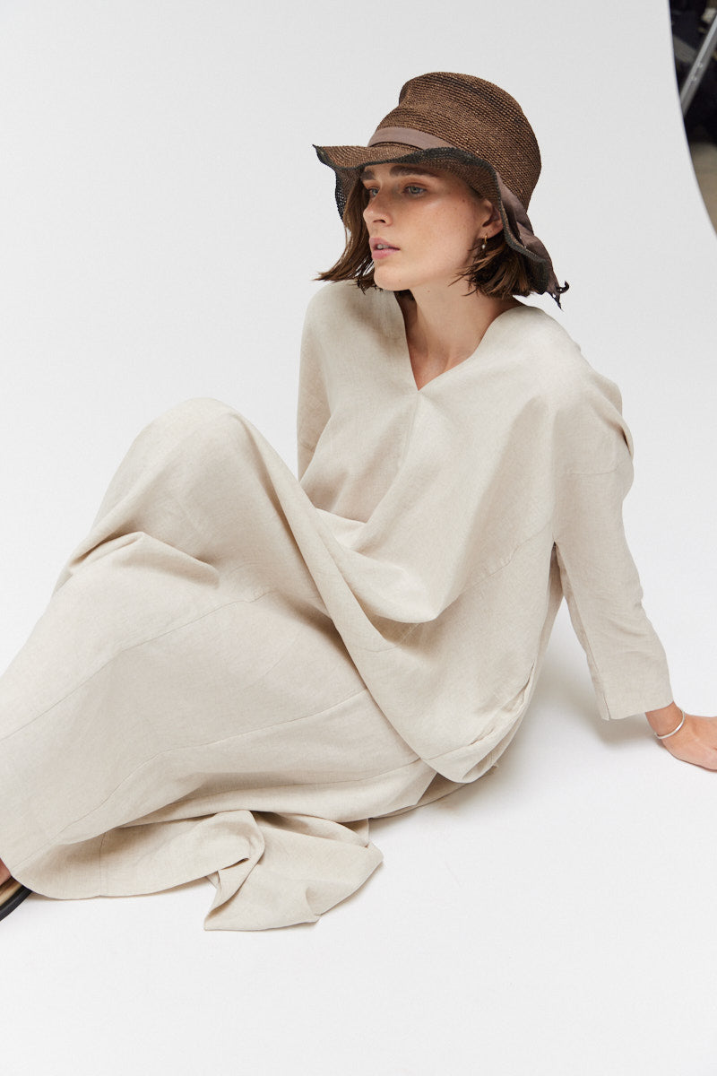 Boxy Caftan Dress